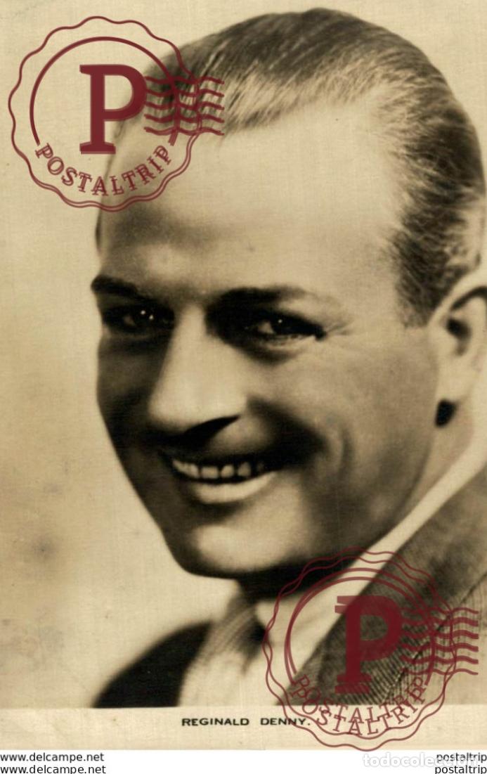 Cine: Reginald Denny. 8.5*13.5 cm Plain Back