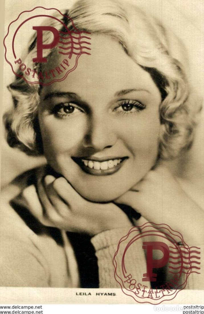 Cine: Leila Hymas. 8.5*13.5 cm Plain Back