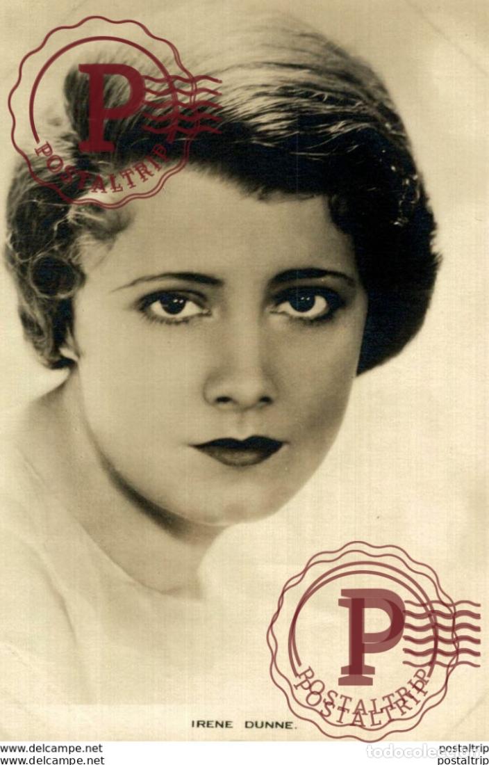Cin&eacute;ma: Irene Dunne. 8.5*13.5 cm Plain Back