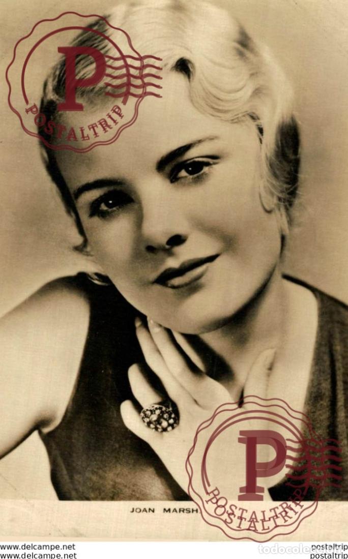 Cinema: Joan Marsh 8.5*13.5 cm Plain Back