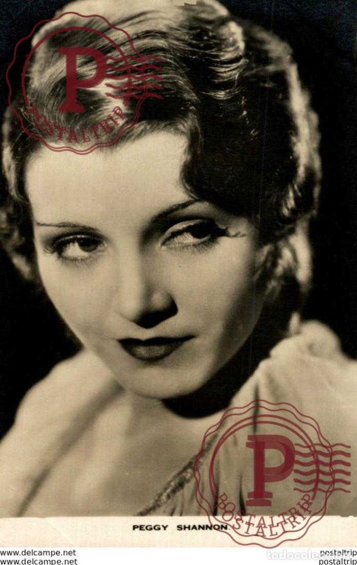 Cinema: Peggy Shannon. 8.5*13.5 cm Plain Back