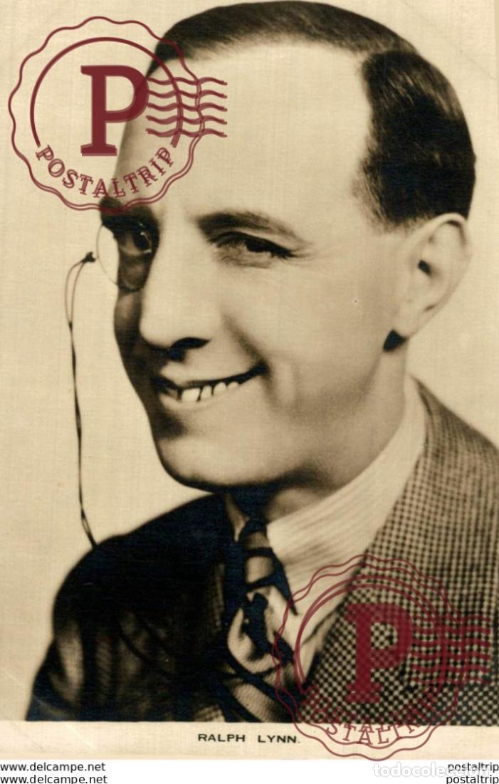 Cine: Ralph Lynn. 8.5*13.5 cm Plain Back