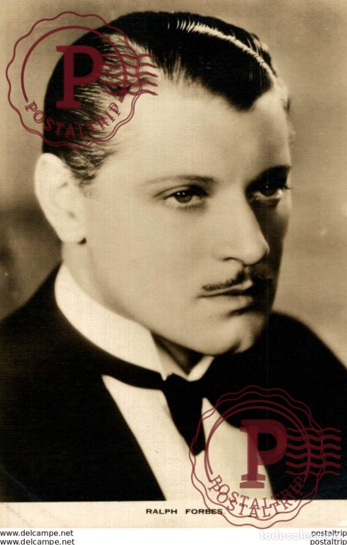 Cine: Ralph Forbes. 8.5*13.5 cm Plain Back