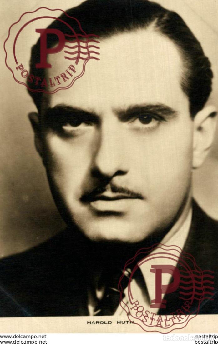 Cine: Harold Huth 8.5*13.5 cm Plain Back