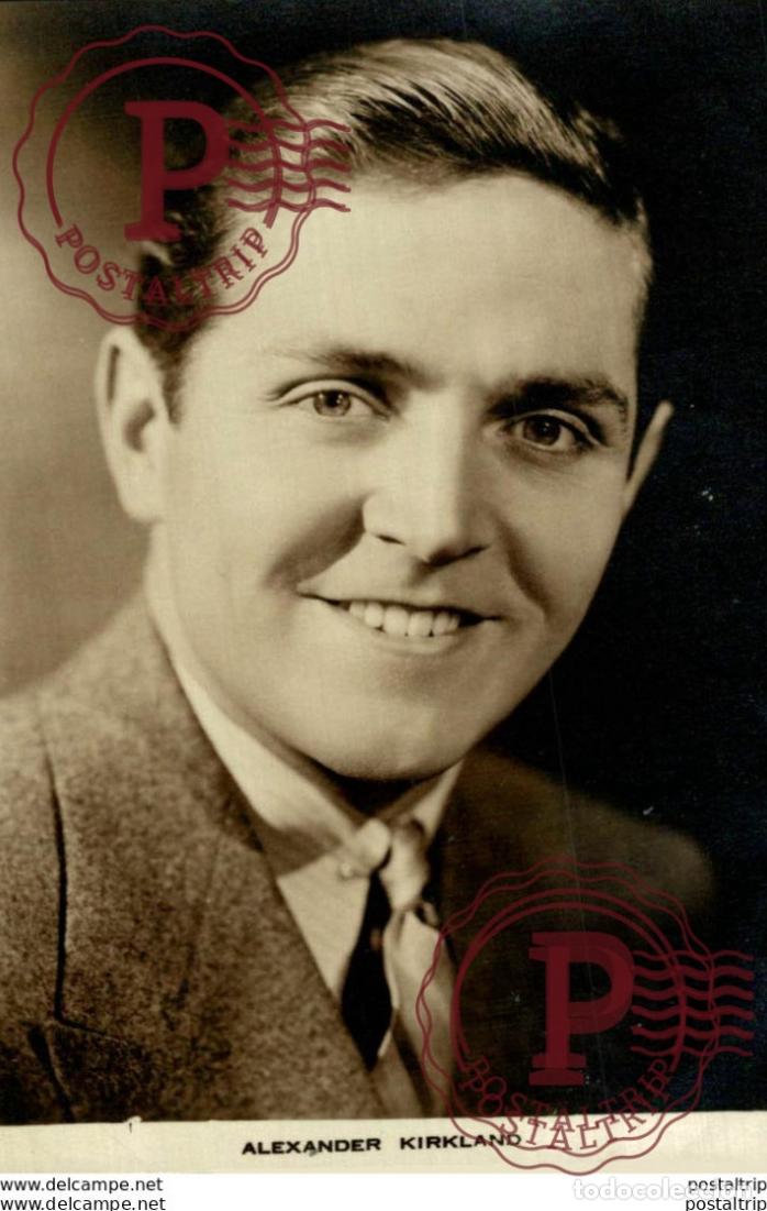 Cine: Alexander Kirkland. 8.5*13.5 cm Plain Back
