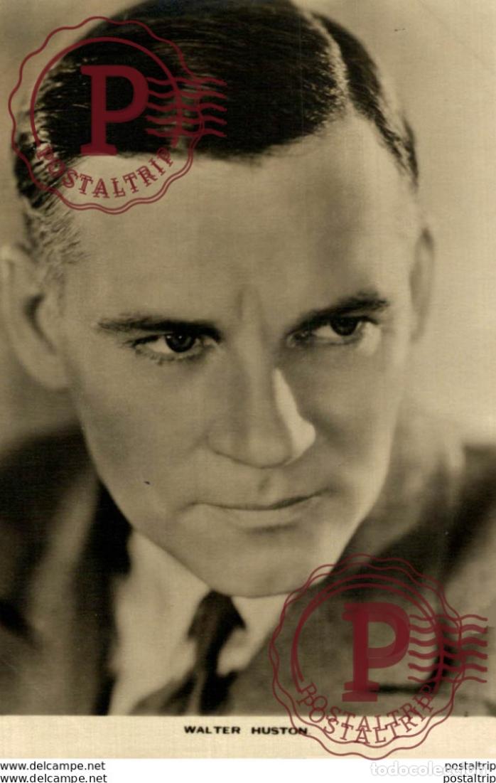 Cine: Walter Huston. 8.5*13.5 cm Plain Back