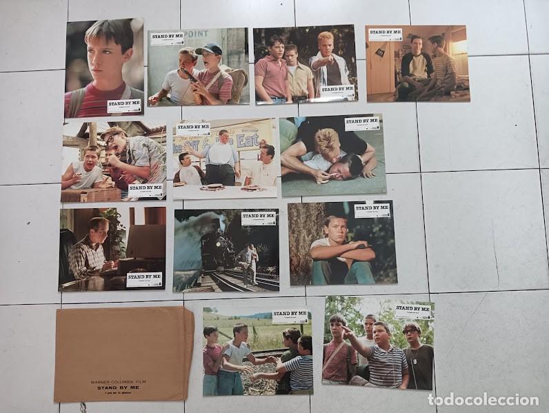 Cine: SJC 0047 CUENTA CONMIGO Stand By Me STEPHEN KING RIVER PHOENIX SET 12 FOTOCROMOS ORIGINAL FRANCES