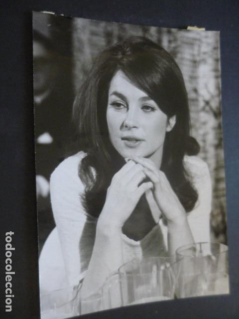 Cine: SHIRLEY ANNE FIELD ACTRIZ ANTIGUA FOTOGRAFIA ORIGINAL 16 X 22 CM