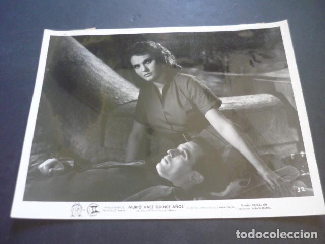 Kino: LYLA ROCCO ACTRIZ CON PACO RABAL ANTIGUA FOTOGRAFIA ORIGINAL 18 X 24 CM