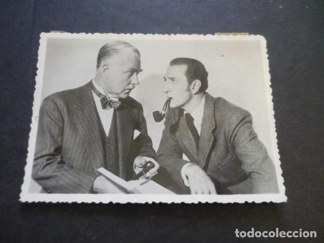 Kino: BASIL RATHBONE ACTOR ANTIGUA FOTOGRAFIA ORIGINAL 8 X 11 CM