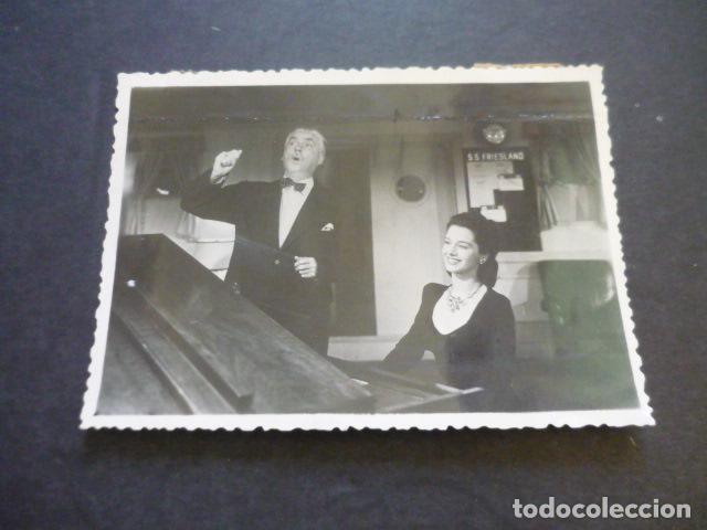 Cine: BASIL RATHBONE ACTOR ANTIGUA FOTOGRAFIA ORIGINAL 8 X 11 CM