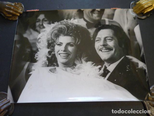 Cin&eacute;ma: MARCELO MASTROIANI ACTOR ANTIGUA FOTOGRAFIA ORIGINAL 24 X 18 CM