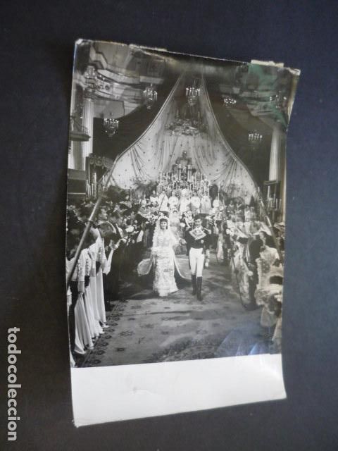Cinema: DONDE VAS ALFONSO XII ESCENA DE LA PELICULA ANTIGUA FOTOGRAFIA ORIGINAL 18 X 12 CM