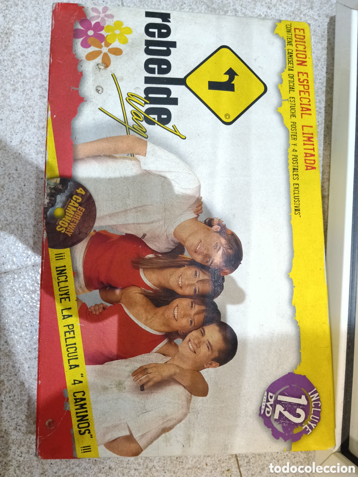 Cine: Caja &aacute;lbum- fotos-postasles rebelde