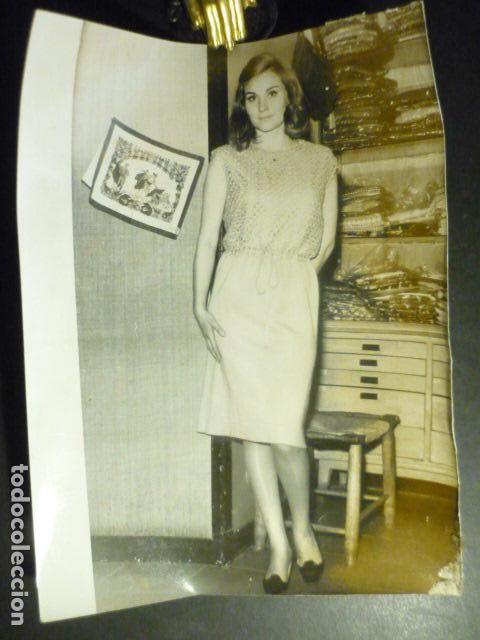 Cin&eacute;ma: PILAR CLEMENS ACTRIZ ANTIGUA FOTOGRAFIA ORIGINAL 18 X 24 CM