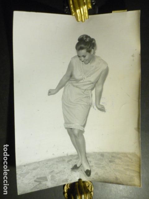 Cinema: PILAR CLEMENS ACTRIZ ANTIGUA FOTOGRAFIA ORIGINAL 18 X 24 CM