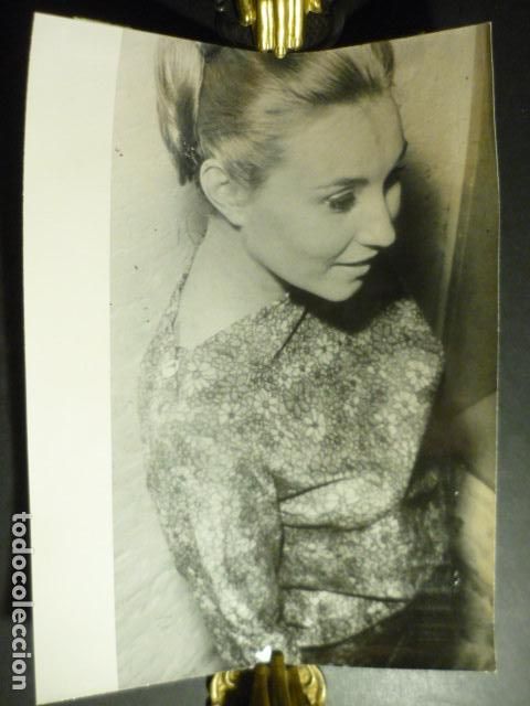 Cine: PILAR CLEMENS ACTRIZ ANTIGUA FOTOGRAFIA ORIGINAL 18 X 24 CM