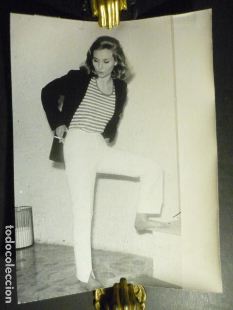 Cin&eacute;ma: PILAR CLEMENS ACTRIZ ANTIGUA FOTOGRAFIA ORIGINAL 18 X 24 CM