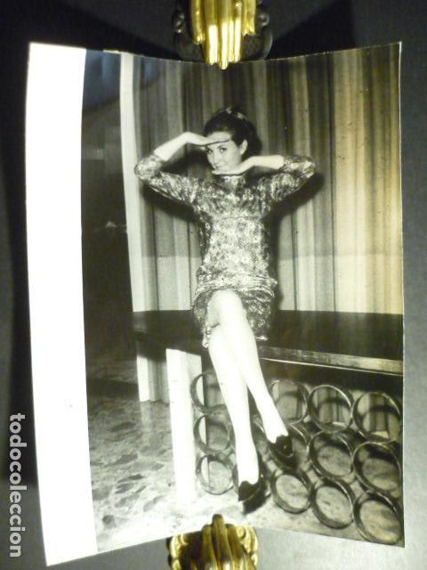 Kino: PILAR CLEMENS ACTRIZ ANTIGUA FOTOGRAFIA ORIGINAL 18 X 24 CM