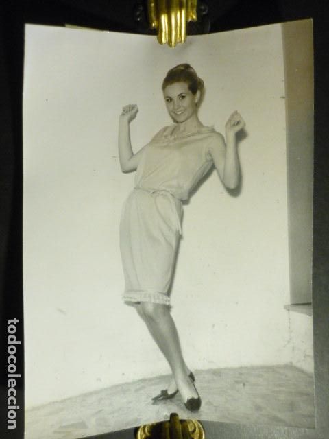 Cinema: PILAR CLEMENS ACTRIZ ANTIGUA FOTOGRAFIA ORIGINAL 18 X 24 CM