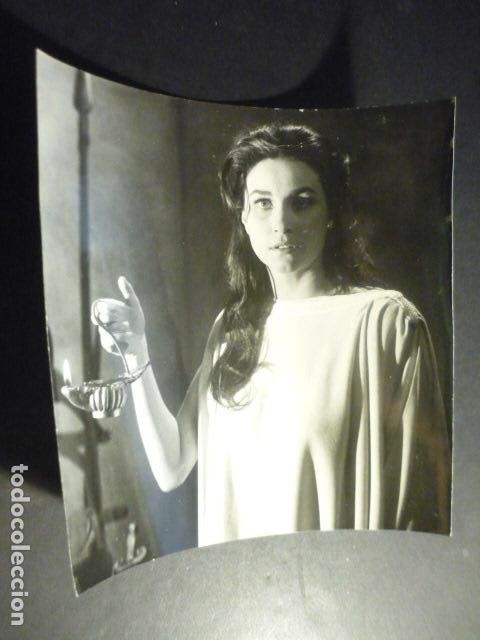 Cin&eacute;ma: PILAR CLEMENS ACTRIZ ANTIGUA FOTOGRAFIA ORIGINAL 18 X 18 CM