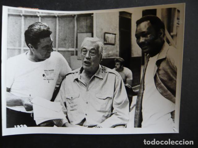Cin&eacute;ma: JOHN HUSTON ACTOR ANTIGUA FOTOGRAFIA ORIGINAL 18 X 13 CM