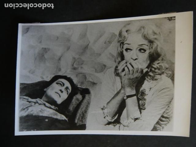 Cin&eacute;ma: QUE FUE DE BABY JANE ESCENA DE LA PELICULA ANTIGUA FOTOGRAFIA ORIGINAL 18 X 13 CM