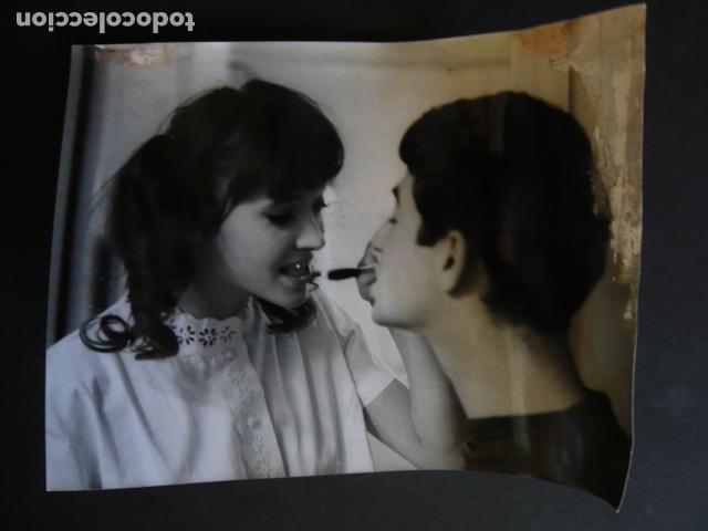 Cin&eacute;ma: ANNA KARINA ACTRIZ ANTIGUA FOTOGRAFIA ORIGINAL 24 X 18 CM