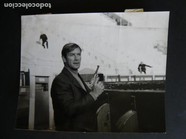 Cin&eacute;ma: KEN CLARK ACTOR ANTIGUA FOTOGRAFIA ORIGINAL 15 X 20 CM