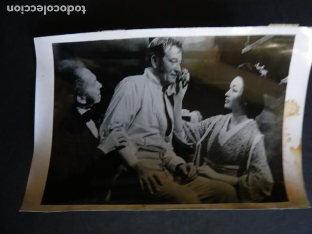 Cin&eacute;ma: JOHNM WAYNE ACTOR ANTIGUA FOTOGRAFIA ORIGINAL 18 X 13 CM