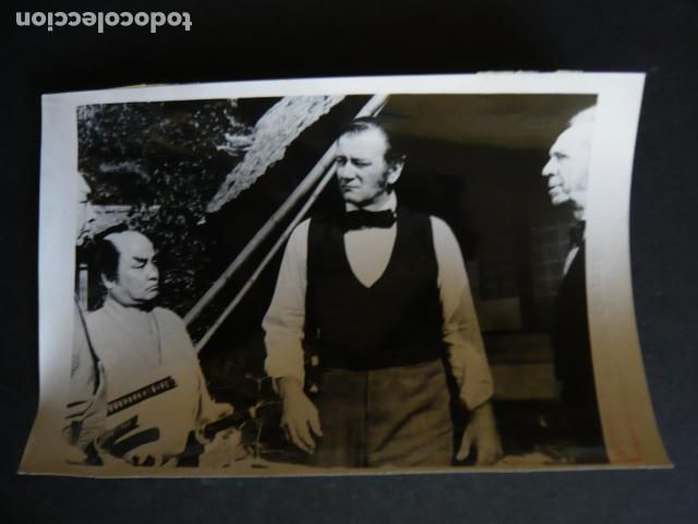 Cin&eacute;ma: JOHN WAYNE ACTOR ANTIGUA FOTOGRAFIA ORIGINAL 18 X 13 CM