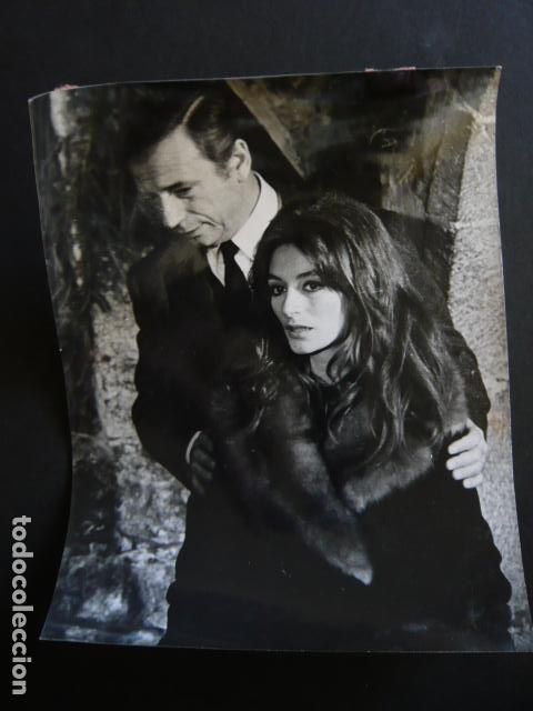 Cin&eacute;ma: ANOUK AIMEE ACTRIZ ANTIGUA FOTOGRAFIA ORIGINAL 18 X 24 CM