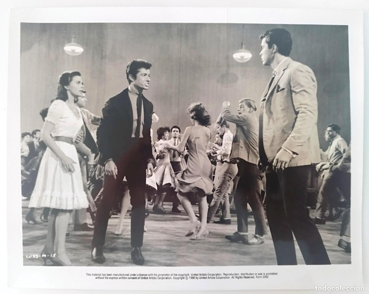 Cine: West Side Story - Natalie Wood and George Chakiris - Original Vintage Press Photo Dance at the Gym