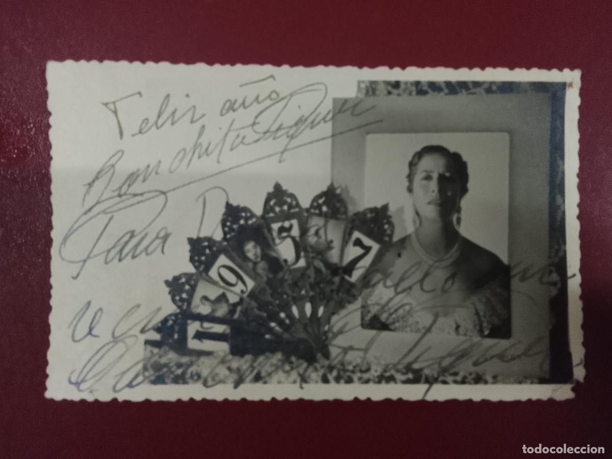 Cine: Fotograf&iacute;a dedicada de Conchita Piquer. A&ntilde;o 1957