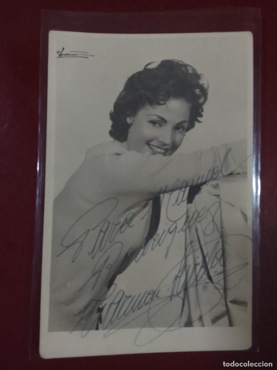 Cine: Fotograf&iacute;a dedicada de Carmen Sevilla