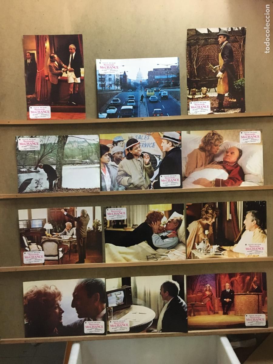 Cinema: AFP76 BIENVENIDO MR CHANCE PETER SELLERS SHIRLEY MacLAINE SET COMPLETO 12 FOTOCROMOS ORIG ESTRENO