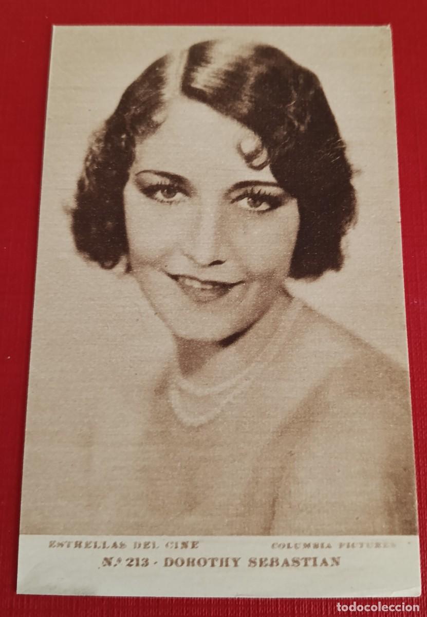 Cine: POSTAL N&ordm; 213 - DOROTHY SEBASTIAN - ESTRELLAS DEL CINE - COLUMBIA PICTURES