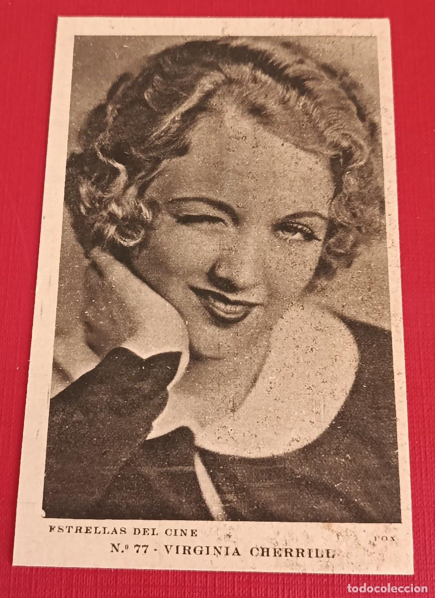 Cine: POSTAL N&ordm; 77 - VIRGINIA CHERRILL - ESTRELLAS DEL CINE - FOX