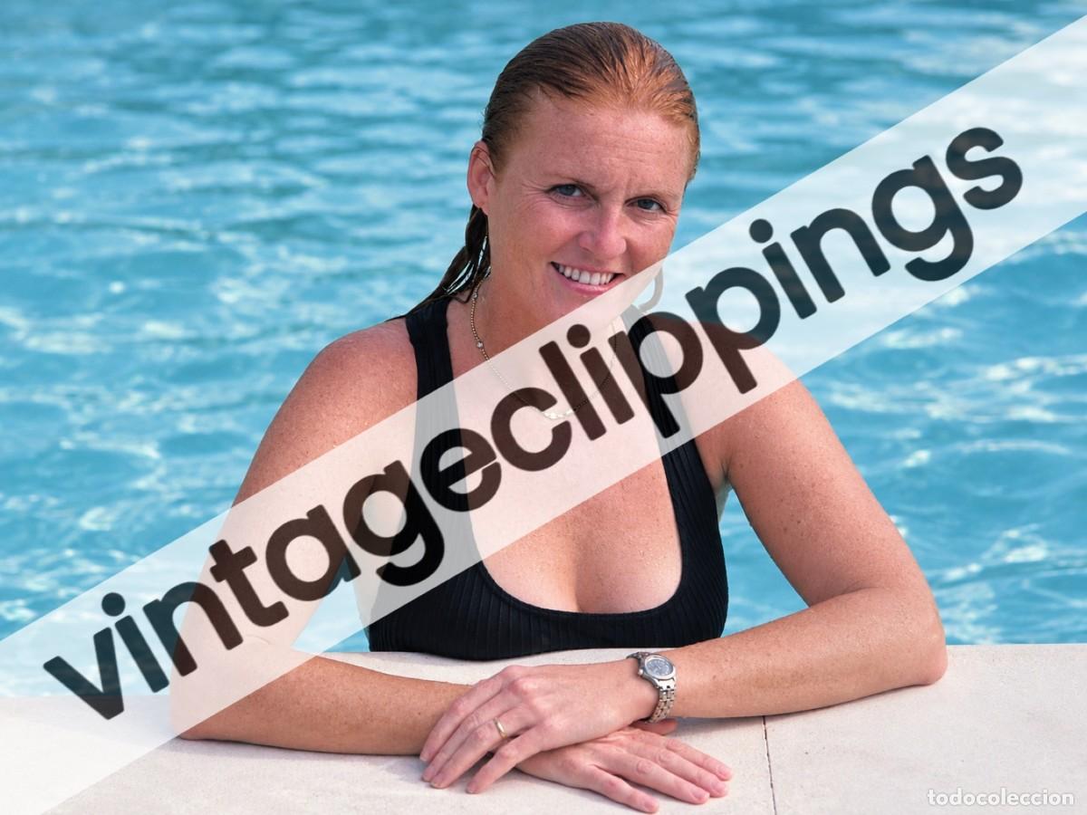 Cine: SARAH FERGUSON in Pool 1997 Fotografia sexy 20x15 foto ba&ntilde;ador Fergie Royal UK photo