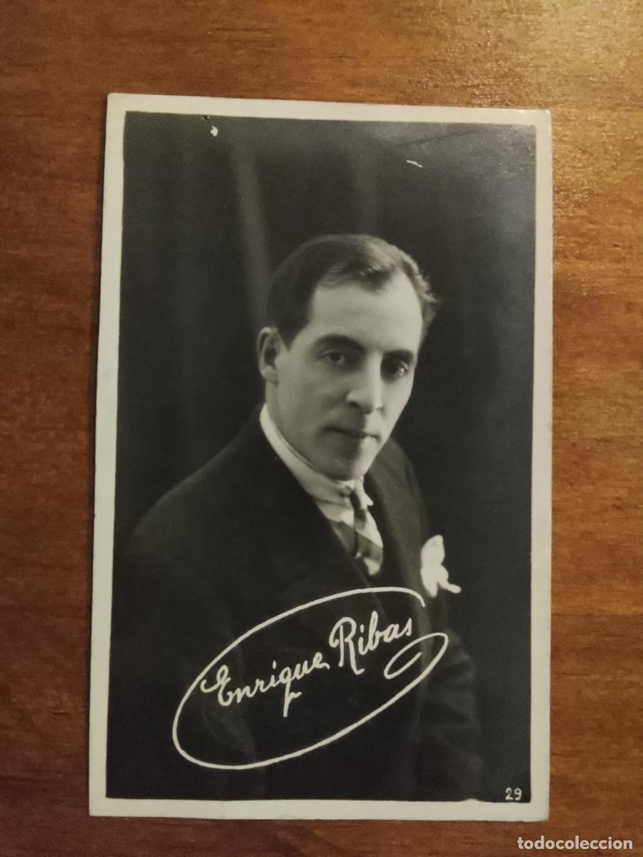Cine: Postal del actor Enrique Ribas