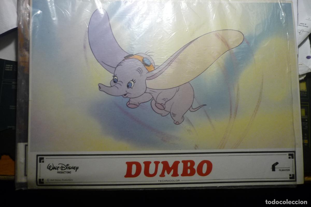 Cine: lote fotocromos --12--pelicula dumbo --disney