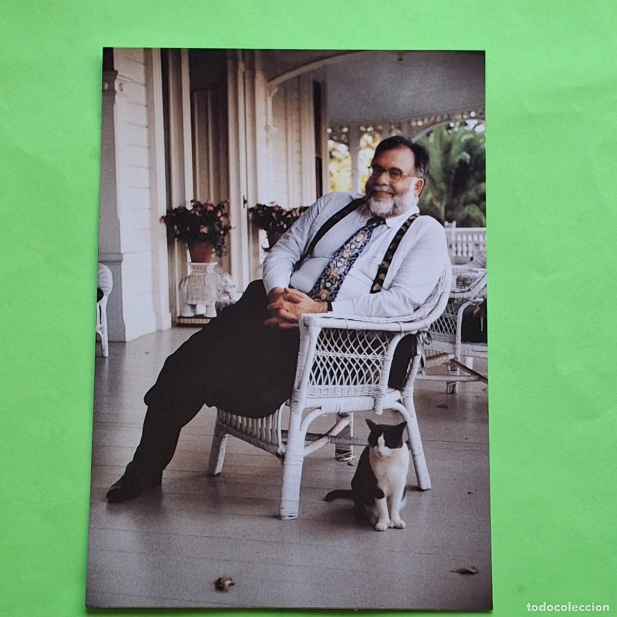 Cine: FRANCIS FORD COPPOLA- POSTAL FOTO COLECCION JORDI SOCIAS FOTOGRAFO 2001 - ACTOR ACTRIZ DIRECTOR CINE