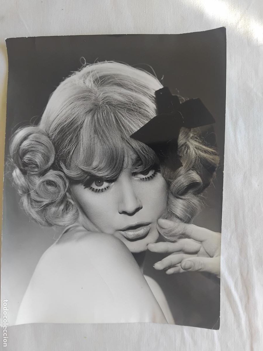 Cine: FOTOGRAFIA DE TERESA GIMPERA. ESTUDIOS LUI.. 24 X 18 CM.
