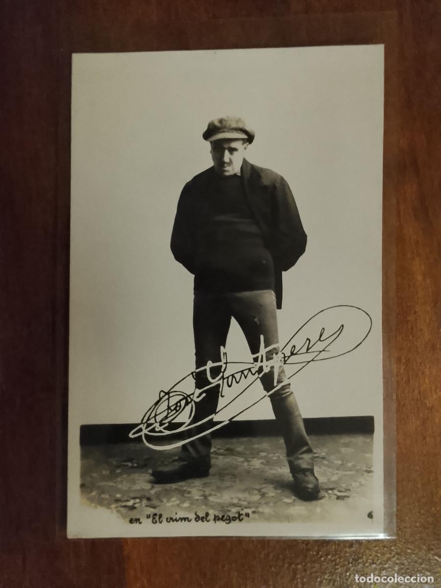Cine: Postal del actor Jos&eacute; Santpere