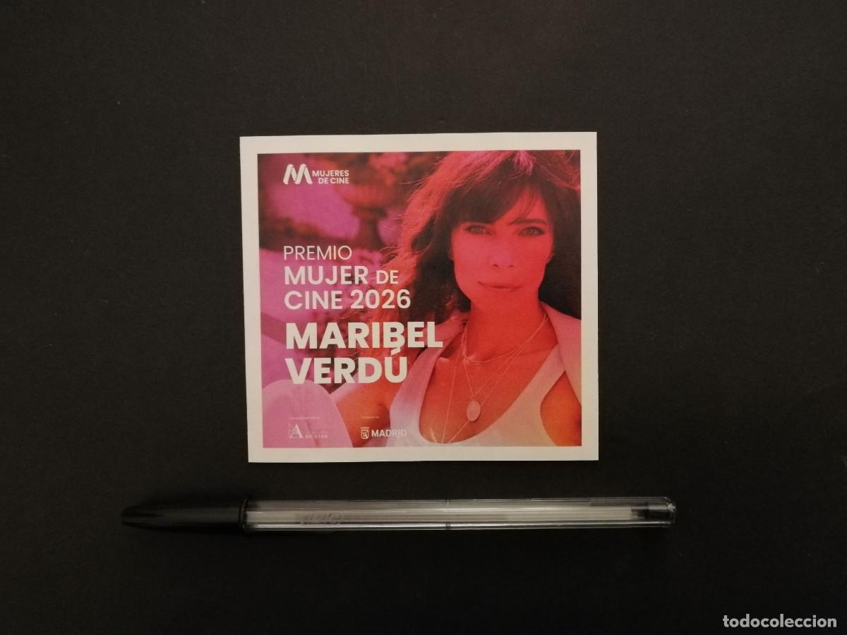 Cine: TARJETA ACARTONADA - MARIBEL VERDU - CINE ESPA&Ntilde;OL