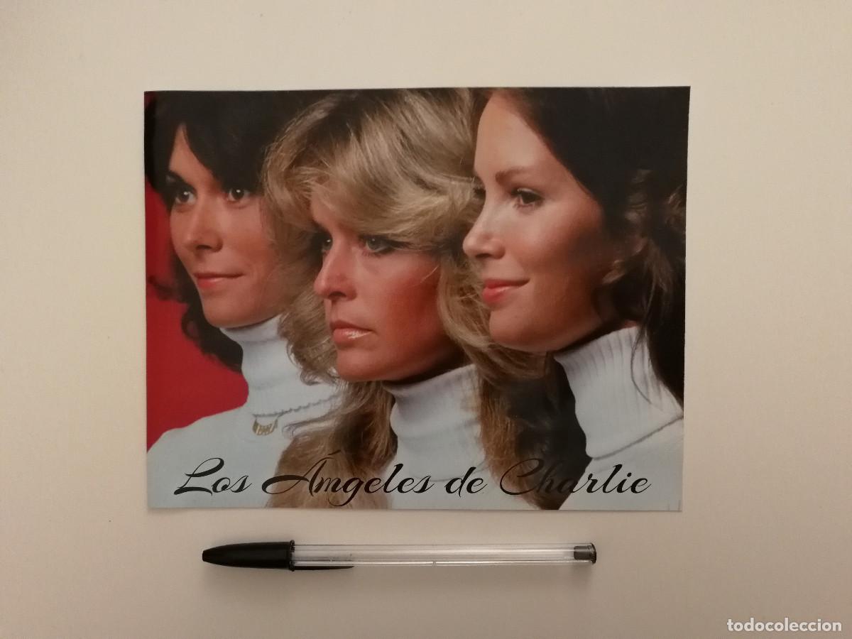 Cine: LAMINA ACARTONADA - LOS ANGELES DE CHARLIE -SERIE TV-Farrah Fawcett - Jaclyn Smith - Kate Jackson