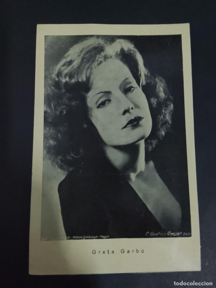 Cine: Postal de Greta Garbo