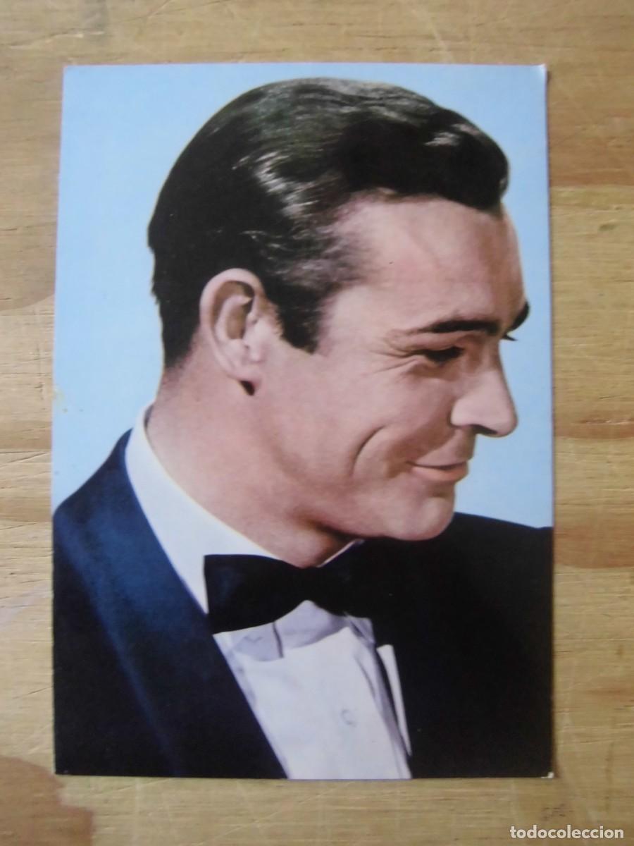 Cine: ANTIGUA POSTAL SEAN CONNERY OSCARCOLOR