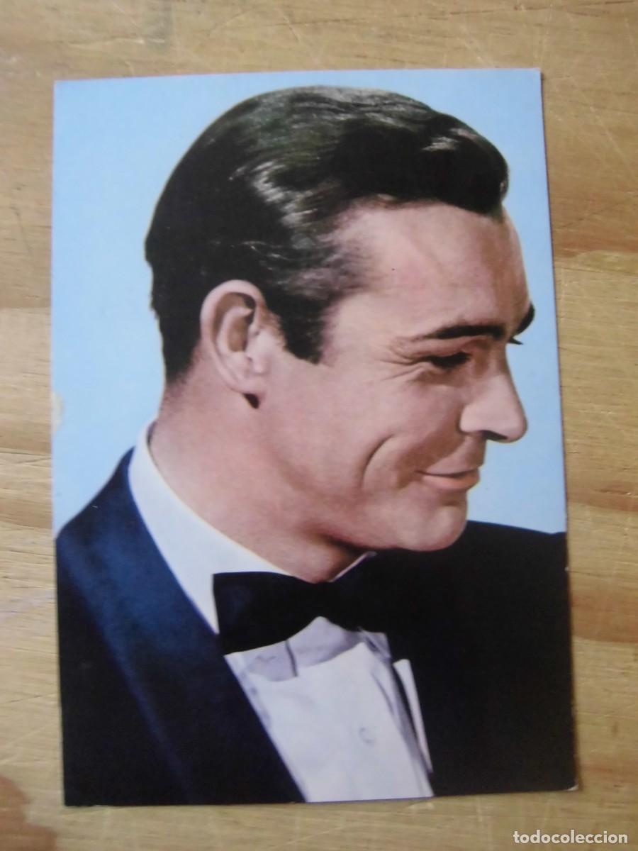Cine: ANTIGUA POSTAL SEAN CONNERY OSCARCOLOR