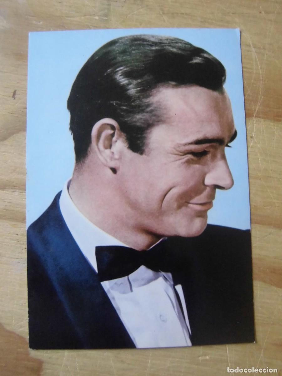 Cine: ANTIGUA POSTAL SEAN CONNERY OSCARCOLOR